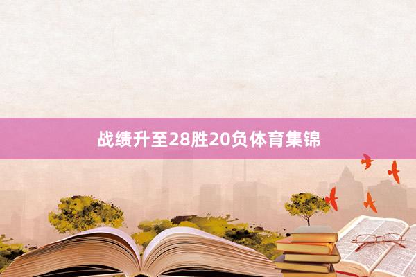 战绩升至28胜20负体育集锦