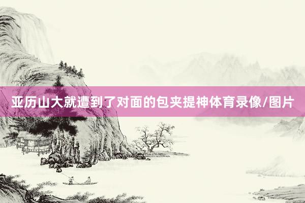 亚历山大就遭到了对面的包夹提神体育录像/图片