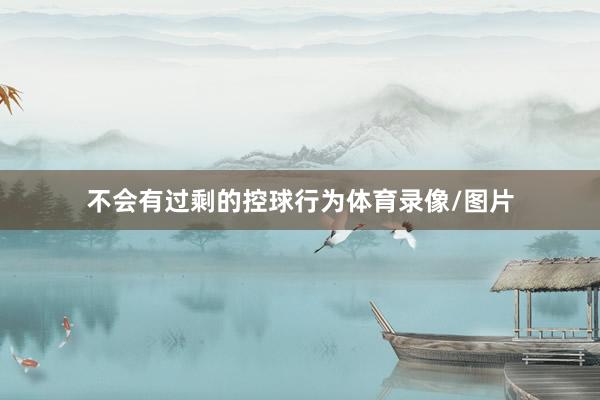 不会有过剩的控球行为体育录像/图片