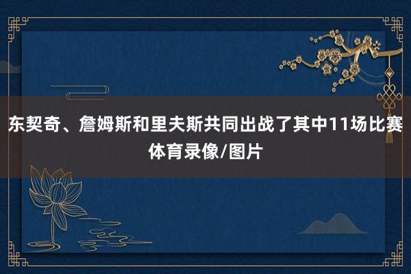 东契奇、詹姆斯和里夫斯共同出战了其中11场比赛体育录像/图片