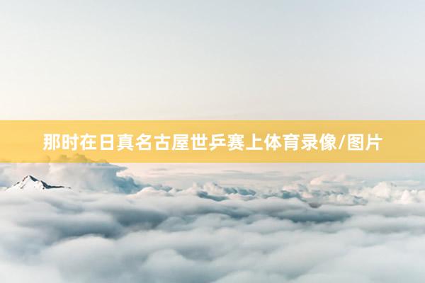 那时在日真名古屋世乒赛上体育录像/图片
