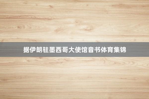 据伊朗驻墨西哥大使馆音书体育集锦