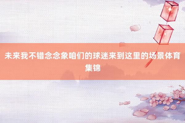 未来我不错念念象咱们的球迷来到这里的场景体育集锦